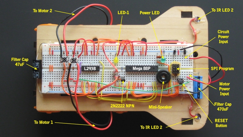 Assembled For Testing